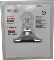B&K Mueller - Knob Handle, Deck Plate Bathroom Faucet - One Handle, No Drain, Standard Spout - Apex Tool & Supply