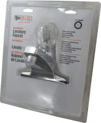 B&K Mueller - Knob Handle, Deck Plate Bathroom Faucet - One Handle, Pop Up Drain, Standard Spout - Apex Tool & Supply