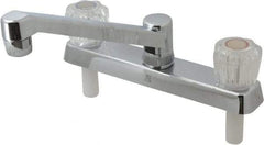 B&K Mueller - Deck Plate Mount, Kitchen Faucet without Spray - Two Handle, Knob Handle, Standard Spout - Apex Tool & Supply