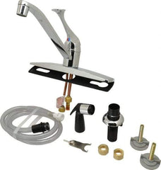 B&K Mueller - Deck Plate Mount, Kitchen Faucet with Spray - One Handle, Lever Handle, Standard Spout - Apex Tool & Supply