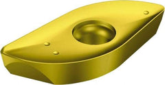 Sandvik Coromant - RA21619T3 M-M Grade 1025 Carbide Milling Insert - TiCN/TiN Finish, 5/32" Thick, 3/8" Corner Radius - Apex Tool & Supply