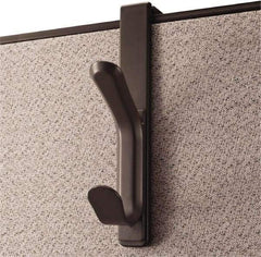 UNIVERSAL - 1 Hooks, 1.13" Long x 6" Deep, Plastic Over the Panel Hook - 7" High - Apex Tool & Supply