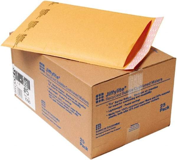 Sealed Air - 16" Long x 10" Wide Self Seal Jiffylite Mailer - Apex Tool & Supply