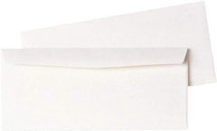 Quality Park - 9-1/2" Long x 4" Wide Gummed Flap Plain White Envelope - 24 Lb Paper Weight - Apex Tool & Supply