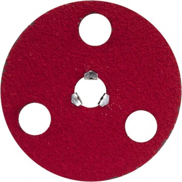 Norton - 7" Diam 5/8-11 Threaded Hole 60 Grit Fiber Disc - Medium Grade, Ceramic Alumina, 8,600 Max RPM - Apex Tool & Supply