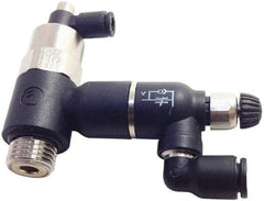 Legris - Speed & Flow Control Valves   Valve Type: Piloted Non-Return w/Flow Regulator & Exhaust    Male Thread Size: 3/8 - Apex Tool & Supply