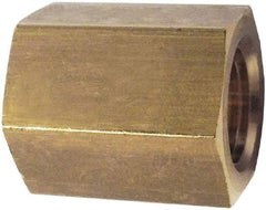 Legris - 3/8 Female Thread, Brass Industrial Pipe Coupling - FBSPP, 3,626 psi - Apex Tool & Supply