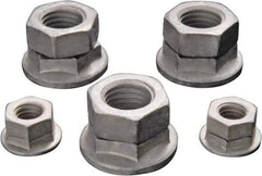 DISC-LOCK - M16x1.50 Metric Fine Class 10 Steel Free Spinning Hex Lock Nut - 21mm High, Magni 565 Finish - Apex Tool & Supply