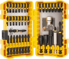 DeWALT - 40 Piece, Magnetic Hex Handle, Insert Bit Set - #1 to #3 - Apex Tool & Supply