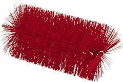 Vikan - 3-1/2" Diam Polyester Tube Brush - 7-1/2" OAL, 7" Head Length, Stainless Steel Handle - Apex Tool & Supply