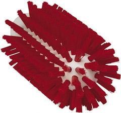 Vikan - 2-1/2" Diam Polyester Tube Brush - 6" OAL, 5-1/4" Head Length, Polypropylene Handle - Apex Tool & Supply