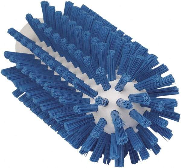 Vikan - 2-1/2" Diam Polyester Tube Brush - 6" OAL, 5-1/4" Head Length, Polypropylene Handle - Apex Tool & Supply