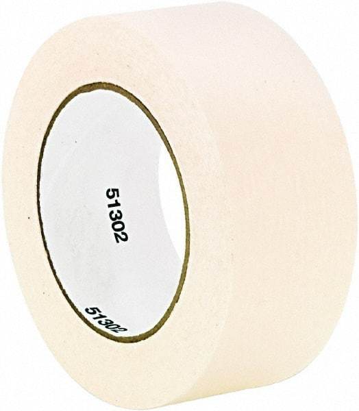UNIVERSAL - 2" Wide x 60 Yd Long Tan Paper Masking Tape - Series UNV51302 - Apex Tool & Supply