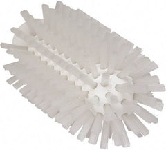 Vikan - 2-1/2" Diam Polyester Tube Brush - 6" OAL, 5-1/4" Head Length, Polypropylene Handle - Apex Tool & Supply