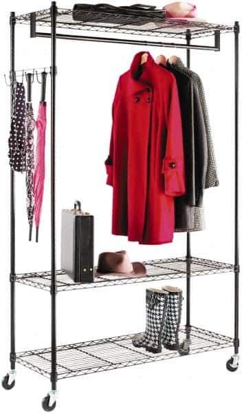 ALERA - 48" Wide, 75 High, Open Shelving Accessory/Component - Steel, 18" Deep - Apex Tool & Supply