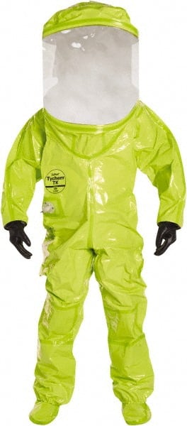 Dupont - Size L Yellow Chemical & Disposable Encapsulated Suit - Apex Tool & Supply