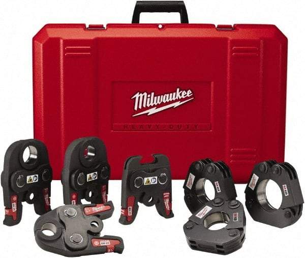 Milwaukee Tool - Handheld Shear/Nibbler Pressing Tool Jaws - For Use with Pressing Tools - Apex Tool & Supply
