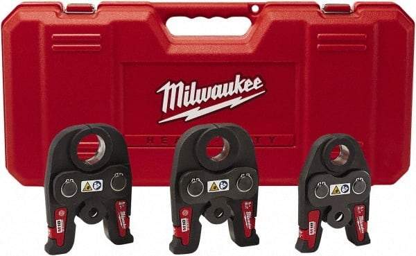 Milwaukee Tool - Handheld Shear/Nibbler Pressing Tool Jaws - For Use with Pressing Tools - Apex Tool & Supply