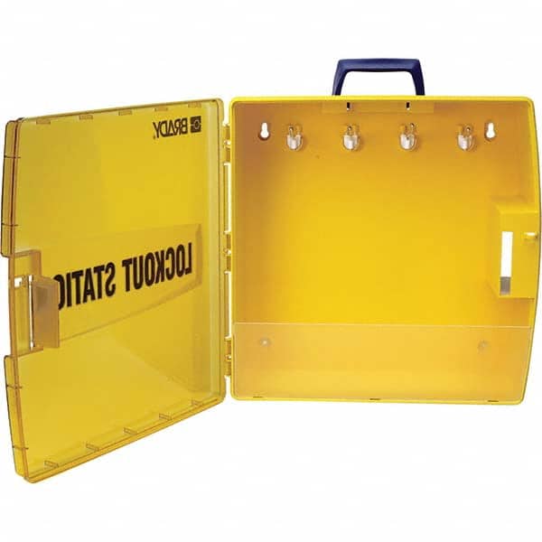 Brady - Empty Polypropylene Electrical Lockout Station - Apex Tool & Supply