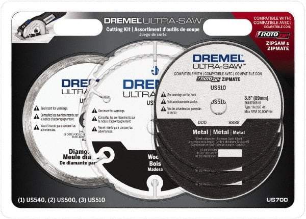 Dremel - Rotary Cut-Off Wheel Set - Use with Ultra Saw - Apex Tool & Supply