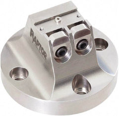 Raptor Workholding - 3/4" Jaw Width, 3" High x 4.97" Wide Dovetail Vise - For Use with 4 & 5 Axis Workholding Systems - Apex Tool & Supply