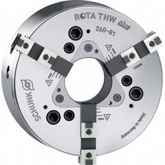 Schunk - Power Lathe Chucks Chuck Diameter (mm): 260.00 Chuck Diameter (Inch): 10-1/4 - Apex Tool & Supply