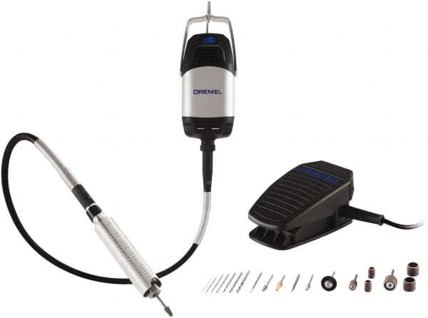 Dremel - Flexible Shaft Grinders Speed (RPM): 23000 Amperage: 2.5 - Apex Tool & Supply