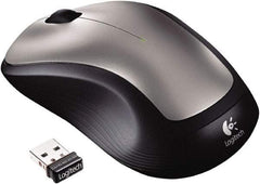 Logitech - Silver Mouse - Use with Windows XP, Vista, 7, 8 - Apex Tool & Supply