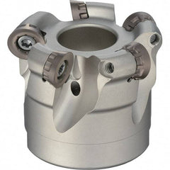 Sumitomo - 2" Cut Diam, 6mm Max Depth, 3/4" Arbor Hole, 4 Inserts, RDET12 Insert Style, Indexable Copy Face Mill - RSX Cutter Style, 1-3/4 High, Series RSX - Apex Tool & Supply