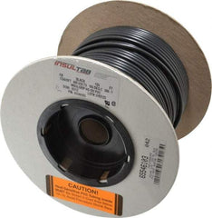 Made in USA - 2:1, PVC Heat Shrink Electrical Tubing - Black - Apex Tool & Supply