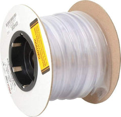 Made in USA - 2:1, PVC Heat Shrink Electrical Tubing - Clear - Apex Tool & Supply