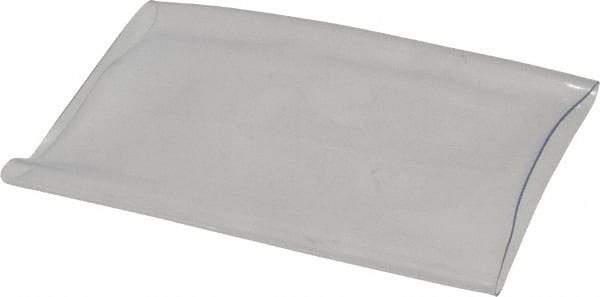 Made in USA - 6" Long, 2:1, PVC Heat Shrink Electrical Tubing - Clear - Apex Tool & Supply
