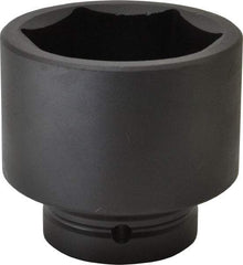 Proto - 1" Drive 75mm Impact Socket - 6 Points, 3-27/32" OAL - Apex Tool & Supply