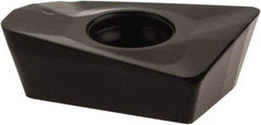 Seco - XOMX10T308 M09 Grade T350M Carbide Milling Insert - TiCN/Al2O3 Finish, 0.151" Thick, 0.27" Inscribed Circle - Apex Tool & Supply