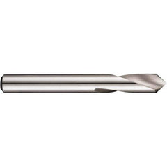 DORMER - 10mm Body Diam, 90°, 89mm OAL, High Speed Steel Spotting Drill - Apex Tool & Supply