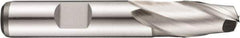 DORMER - 40mm Diam, 38mm LOC, 2 Flute Powdered Metal Keyway End Mill - Spiral Flute, Uncoated, 40mm Shank Diam, 130mm OAL, 30° Helix, Centercutting - Apex Tool & Supply