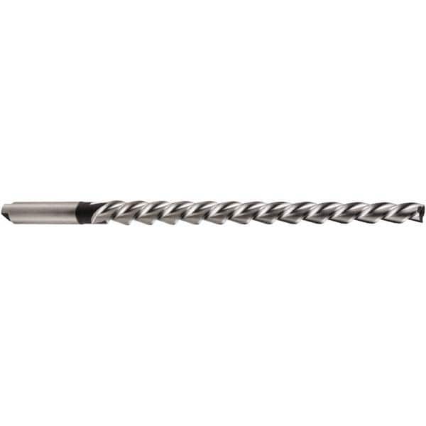DORMER - 3mm Pin, 0.16" Diam, 0.1143" Small End, 4mm Diam Tanged Shank, 58mm Flute, Taper Pin Reamer - Apex Tool & Supply