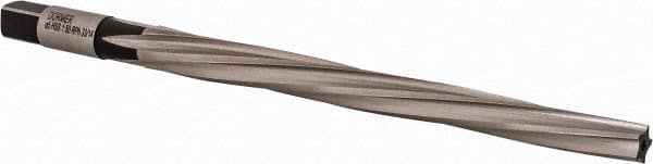 DORMER - 5mm Pin, 1/4" Diam, 0.1931" Small End, 6.3mm Diam Straight Shank, 73mm Flute, Taper Pin Reamer - Apex Tool & Supply