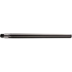 DORMER - 8mm Pin, 0.4255" Diam, 0.3113" Small End, 10.5mm Diam Straight Shank, 145mm Flute, Taper Pin Reamer - Apex Tool & Supply