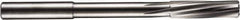 DORMER - 1.51mm Solid Carbide 3 Flute Chucking Reamer - Spiral Flute, 4mm Straight Shank, 9mm Flute Length, 49mm OAL - Apex Tool & Supply