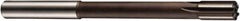 DORMER - 18mm Solid Carbide 6 Flute Chucking Reamer - Straight Flute, 14mm Straight Shank, 22mm Flute Length, 182mm OAL - Apex Tool & Supply