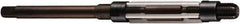 DORMER - Size 9, 24 to 27.5mm Variable Diam, Straight Shank Hand Adjustable Reamer - Straight Flute, 8.59" OAL, Right Hand Cut, 5 Flutes, High Speed Steel, Bright Finish - Apex Tool & Supply
