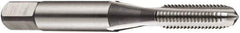 DORMER - 9/16-18 UNF 2B 4 Flute Bright Finish High Speed Steel Straight Flute Standard Hand Tap - Bottoming, Right Hand Thread, 70mm OAL, 16mm Thread Length, Oversize - Apex Tool & Supply