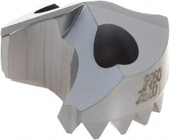 DORMER - Series R950, 25mm Diam 140° Replaceable Drill Tip - Carbide, TiAlN Finish, Through Coolant - Apex Tool & Supply