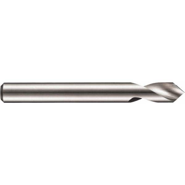 DORMER - 20mm Body Diam, 90°, 131mm OAL, Solid Carbide Spotting Drill - Apex Tool & Supply