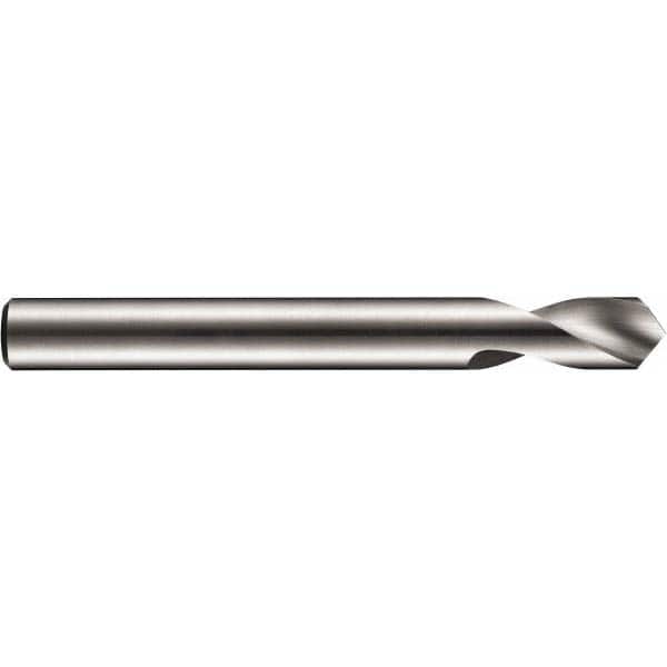 DORMER - 10mm Body Diam, 120°, 89mm OAL, Solid Carbide Spotting Drill - Apex Tool & Supply