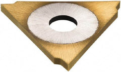 DORMER - K310 1.576" Cutting Width, Cobalt Cutoff Insert - 0° Neutral Lead Angle, TiN Coated - Apex Tool & Supply