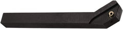 DORMER - K100, Right Hand Cut, Indexable Cutoff Toolholder - 5/16" Max Depth of Cut, 12mm Shank Width, 16mm Shank Height, 125mm OAL - Apex Tool & Supply