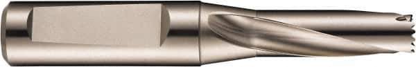 DORMER - 14.6 to 15.5mm Diam, 3xD, 3/4" Shank Diam, 55.5mm Flute, 126.5mm OAL, Replaceable Tip Drill - H853 Toolholder, Series H853 - Apex Tool & Supply