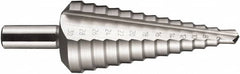 DORMER - 13 Hole Sizes, 6 to 30mm Hole Diam High Speed Steel Step Drill Bit - Apex Tool & Supply